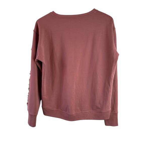 Victoria Sport Mauve Pink Crewneck Sweatshirt Size Medium - Picture 3 of 4